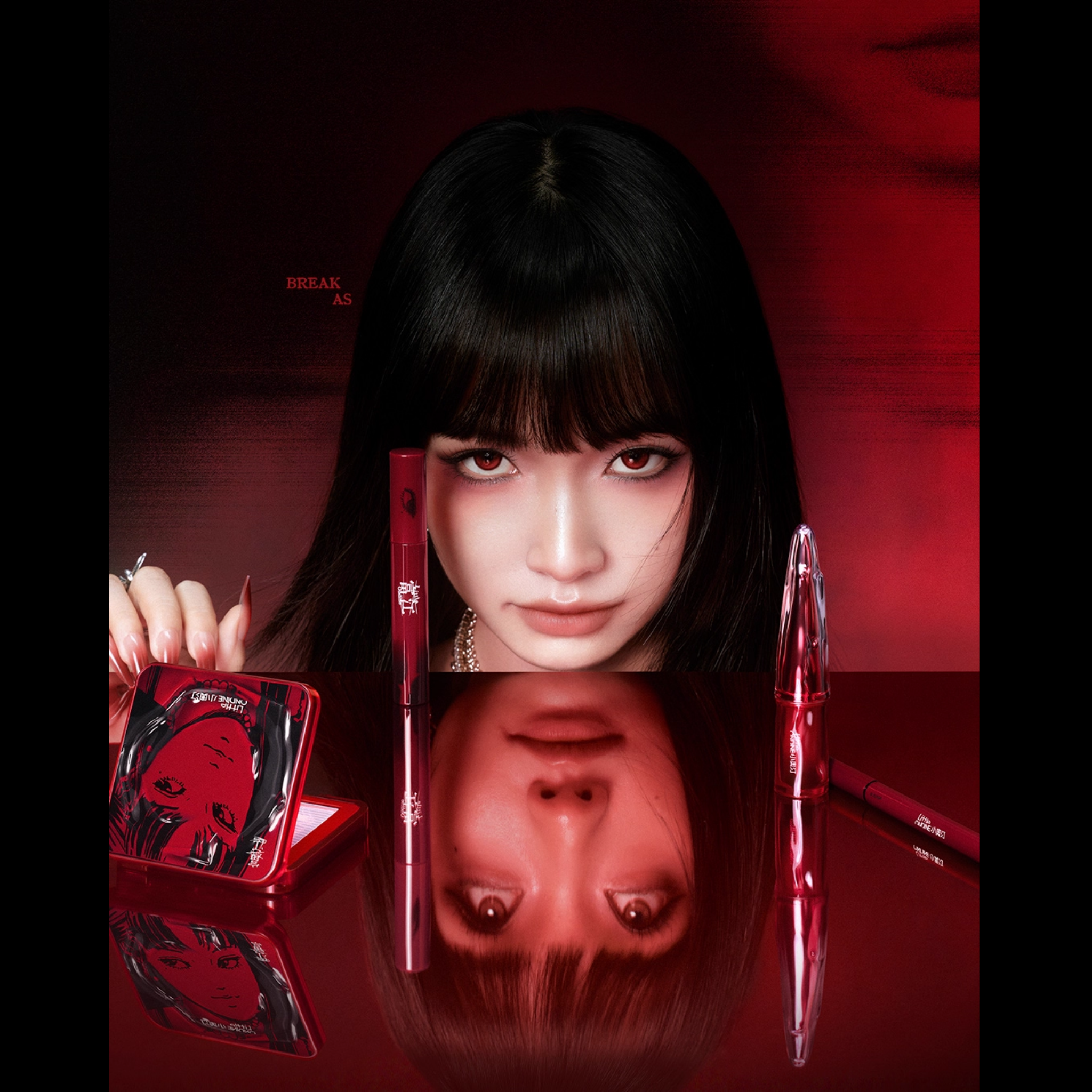 JUNJI ITO Tomie x Little Ondine Mirror Blush